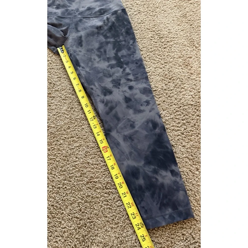Lululemon Align High Rise Pant Diamond Dye Pitch Grey Graphite Grey 25